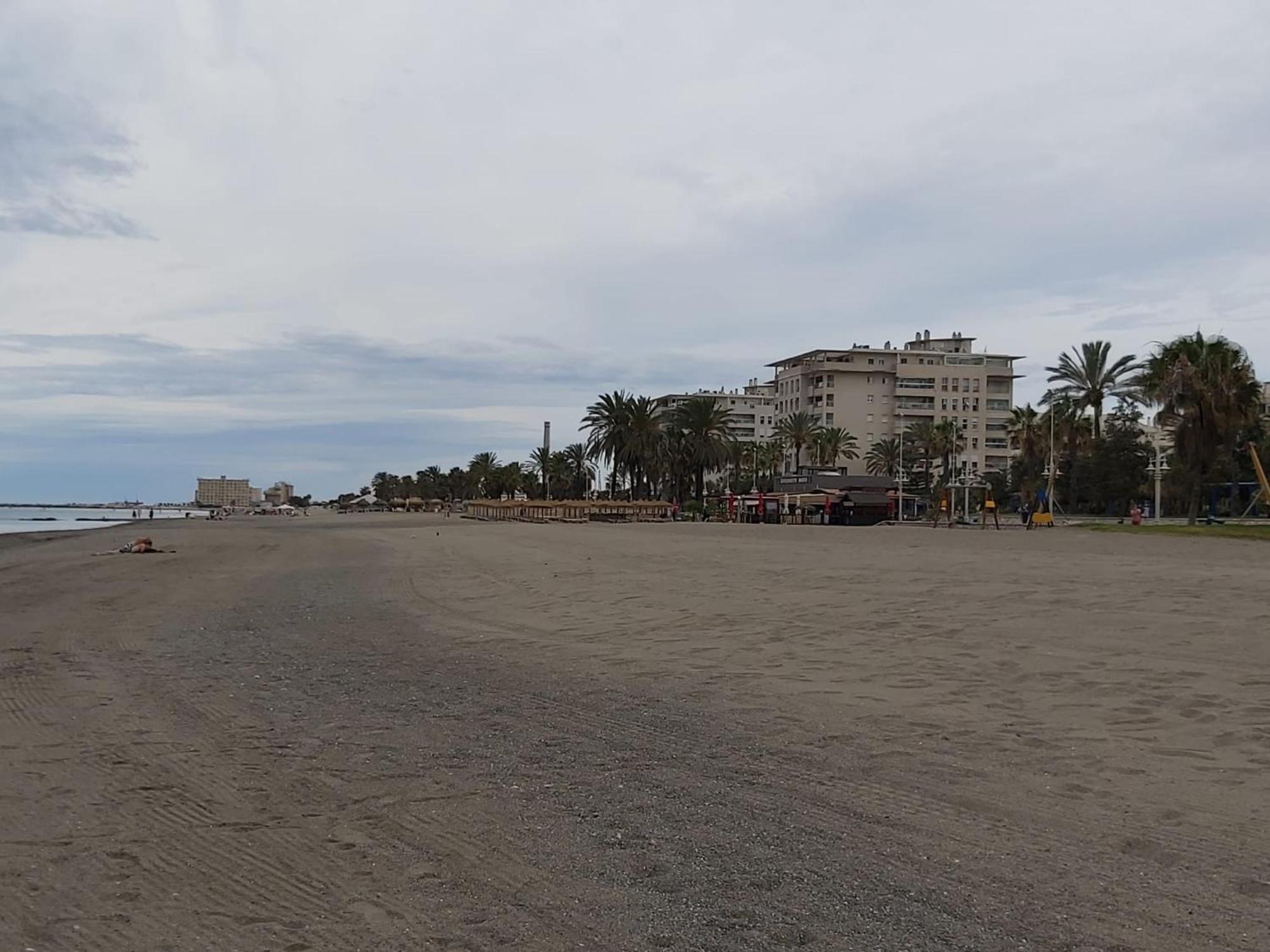 Appartamento Huelin Playa Málaga Esterno foto
